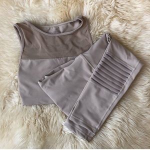 DYI Moto Beige Workout set